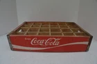 Vintage 1971 Coca Cola  Bottle Crate Carrier Chattanooga TN 24 Bottle Case