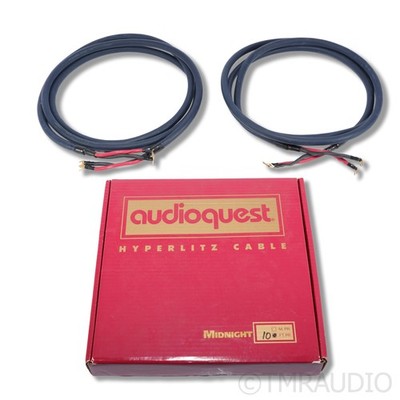AudioQuest Midnight 2 Hyperlitz Speaker Cables; 10ft Pair | eBay