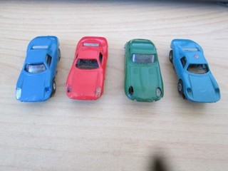 4 Faller AMS Autos