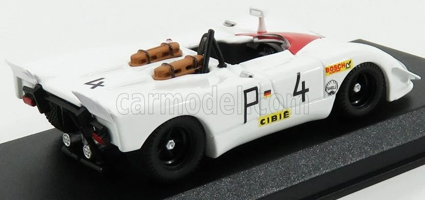 MODELLINO AUTO STATICO BEST MODEL PORSCHE 908/02 #4 1000KM NURBURGRING 1969 1/43 - Immagine 2 di 4