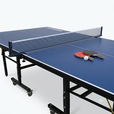 Donnay Indoor Table Tennis Tennis Table Folding With Wheels Nets Paddles Balls