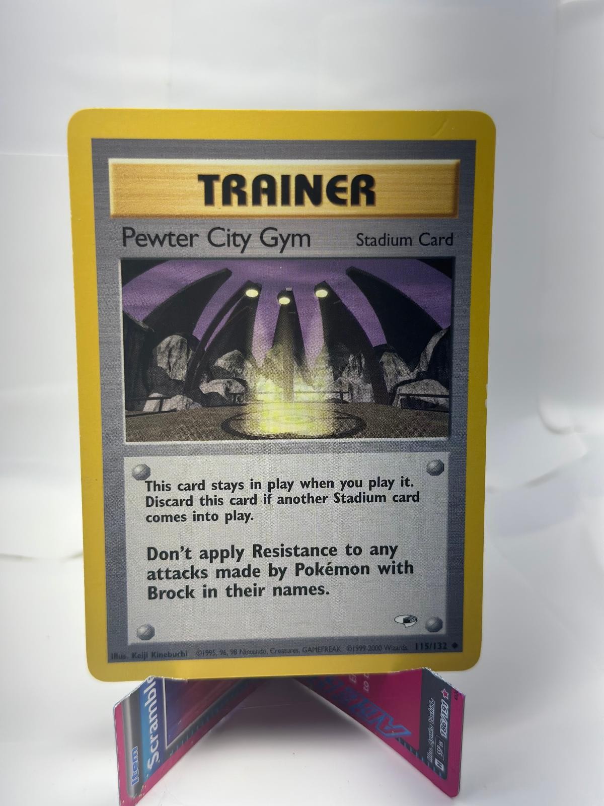 Pewter City Gym 115/132 Uncommon Gym Heroes Pokemon Unlimited Near Mint