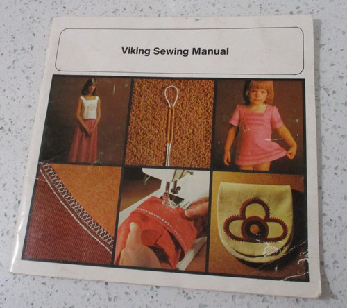 Viking Sewing Manual (Part Two of instructions) Original Vintage 1975