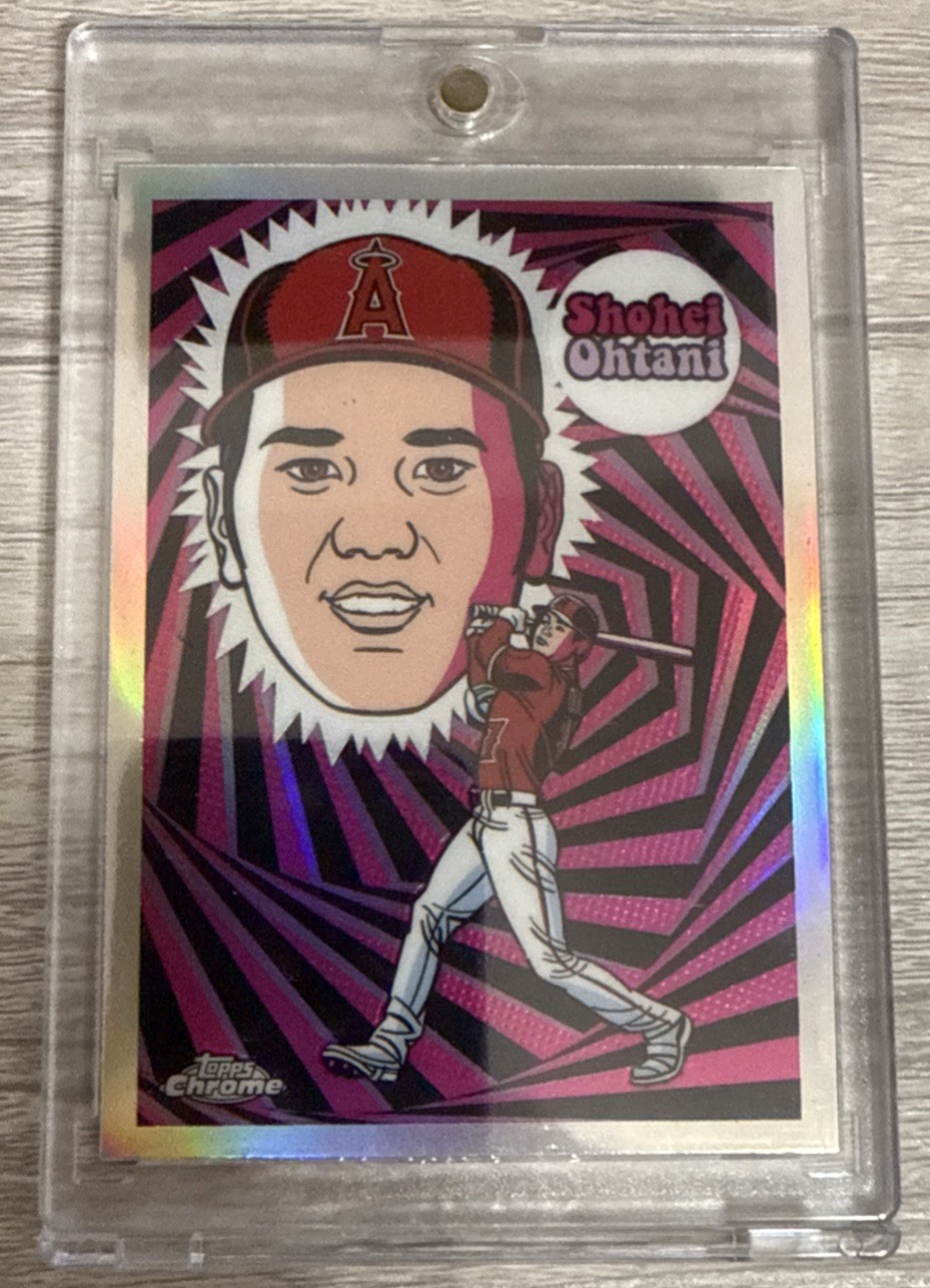 Shohei Ohtani #UV-1 Baseball Cards 2023 Topps Chrome Ultraviolet All Stars trading card — raw and PSA graded price guide