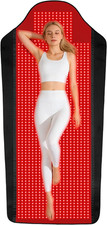 Extra Large 1707 Leds Full Body Red Light Therapy Mat, Infrared Light Therapy Bl