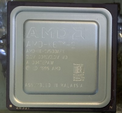AMD-K6-2/500AFX 500MHz Socket Super 7 CPU
