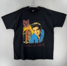 Elvis Presley Classics Are Forever Men s XL T-Shirt Black Vintage 1992