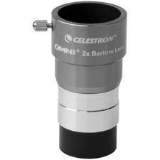 Omni 2x Barlow Lens - Ultimate Compatibility and Optical Clarity for Telescopes