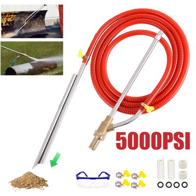#ad #ad 5000 PSI Pressure Washer Sandblasting Kit Wet Abrasive SandBlaster Attachment $32.98