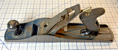 Vintage STANLEY Plane H1205 (12-205) Smooth Bottom 14'' Long 2'' Blade USA Wood