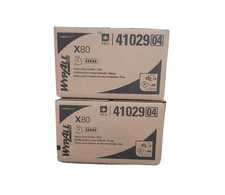 400-PACK Wypall X80 Heavy Duty Cloth Wipes in Red