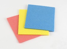 Cellulose Sponge Cloths Set of 3 All-Purpose Reusable Cleaning Wipes, 8 x