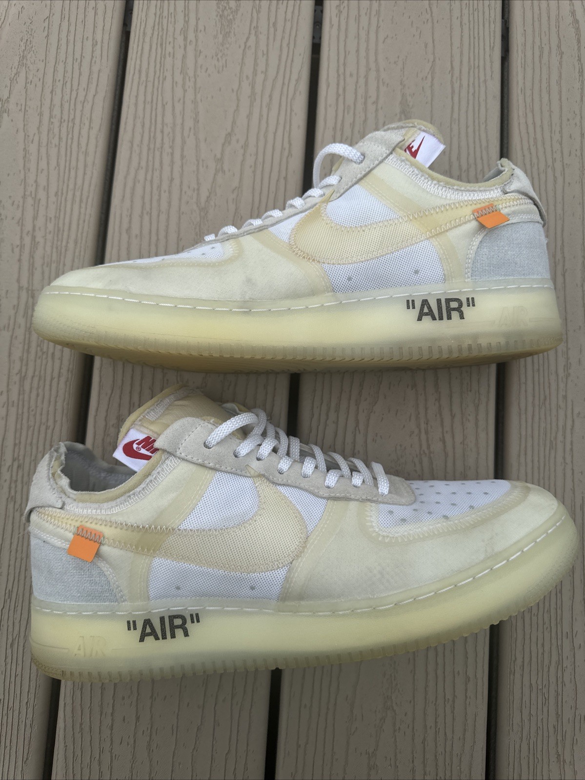 OFF WHITE X NIKE Taglia 12 Nike Off White x Air Force 1 Low The Ten