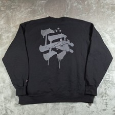 Vintage Dissizit LA Graffiti Sweatshirt Mens XL Slick Street Art Streetwear USA