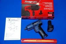 Snap-On NEWEST 14.4 V 3/8" Drive Power Blue MicroLithium Cordless Impact Kit