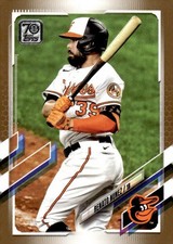 2021 Topps Gold #409 Renato Nunez 0264/2021 Baltimore Orioles