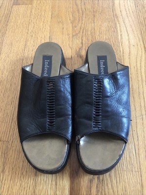 Indeed Women s Slip On Shoes Sandals SIZE 7.5M BROWN 025