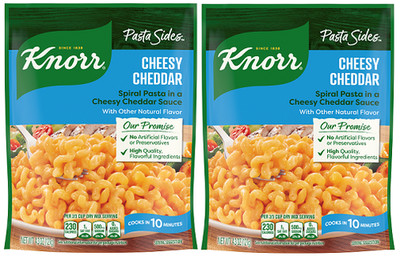 Knorr Pasta Sides Cheesy Cheddar 2 Pack