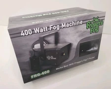 Froggy's Fog FRG-400 400W Fog Machine w/ Remote – 3000 CFM, Halloween Decore