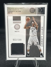 2019-20 Panini Encased - Label Materials Jarrett Allen #LM-JAL /199 (MEM)