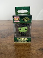 Funko Pop Wicked Elphaba Llavero de Bolsillo Novedad Llavero Relleno de Stock NUEVO