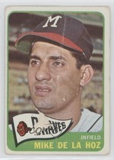 1965 Topps Mike de la Hoz #182 0a1