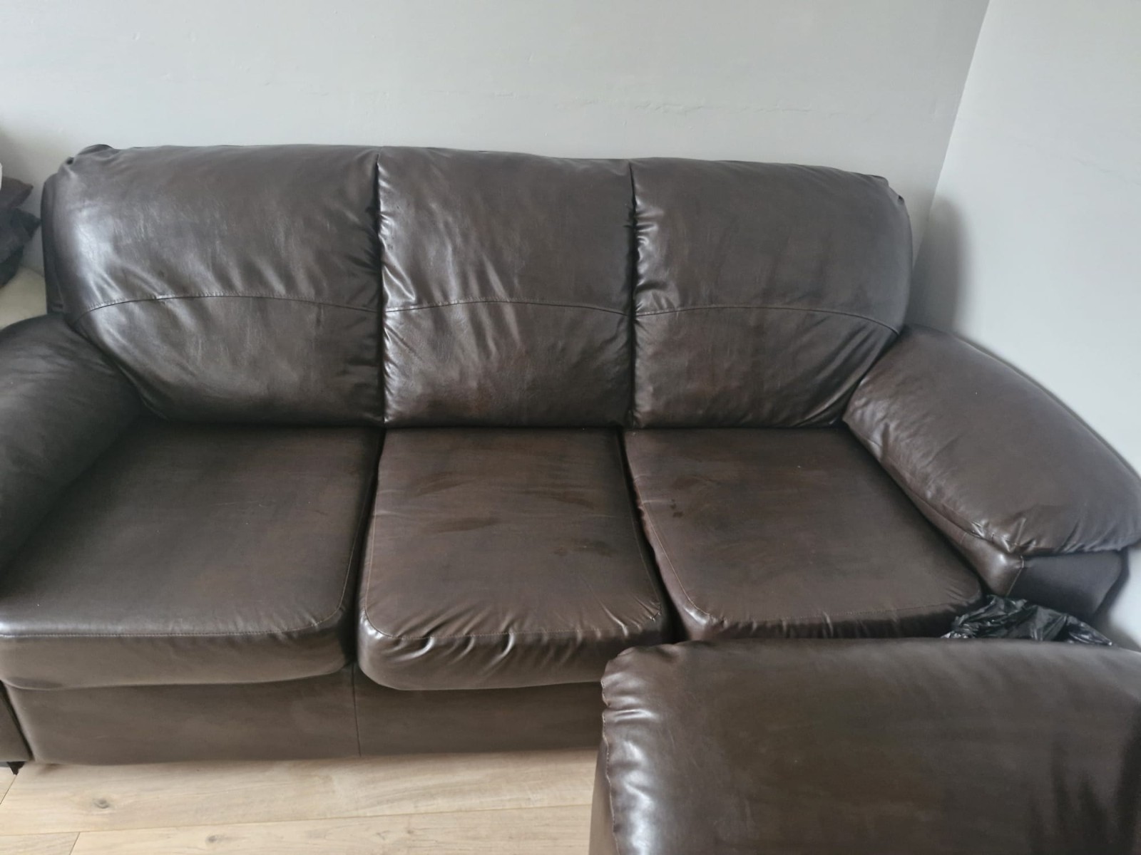 2 Leather Sofas For Sale