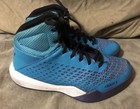 And1 Ascended Boys XLI Basketball Shoes - Blue Purple - Size US 4 - Tony Parker