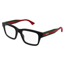 NEW Gucci GG 1865O Eyeglasses 007 BLACK 100 AUTHENTIC