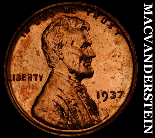1937 Lincoln Wheat Cent- Proof Luster No Reserve #i8729
