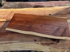 Eastern Red Cedar Live Edge Slab   19"  8" 1 " Rustic Shelf / Accent Top