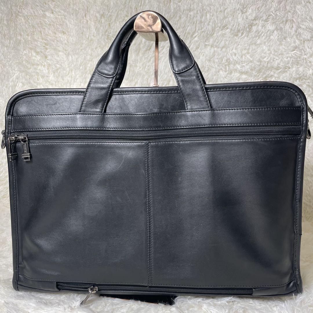 バッグ Tumi 2way briefcase leather Tumi 2way Briefcase Shoulder Bag Business Bag Black from
