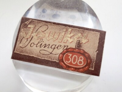 JOWIKA RASIERKLINGE 0,08 Solingen Vintage DE BLADE Safety Razor!