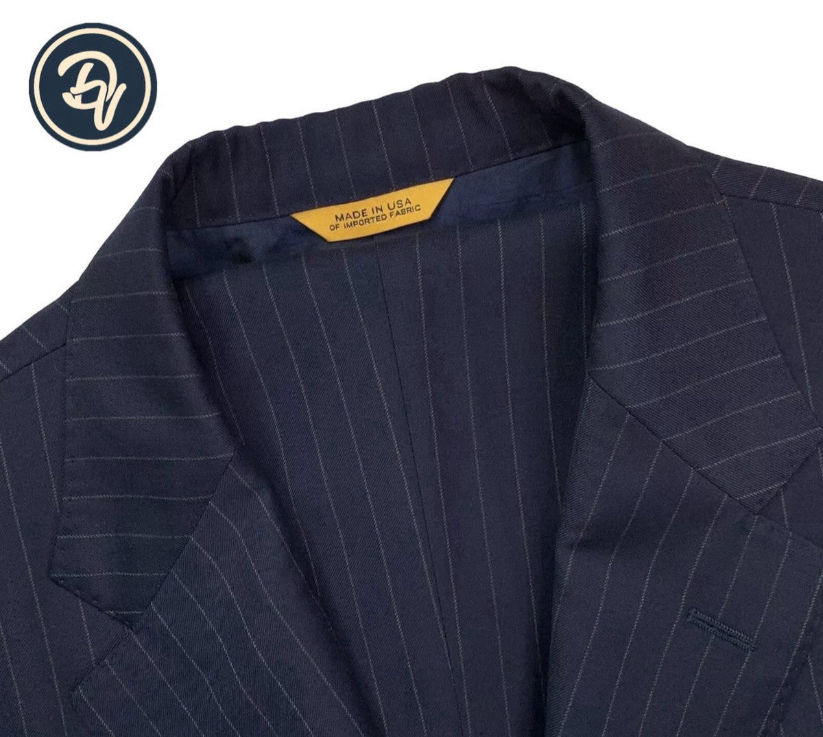 ヒッキー・フリーマン ロロ・ピアーナ セットアップ ジャケット パンツ Mens 41 R Hickey Freeman X Loro Piana Tasmanian 150's Navy Blue