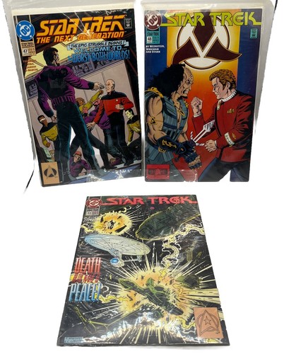 DC Comics 3-Pack Multi-Pack Multi-Mag Star Trek #47,48,49, New,SEALED RARE AB3 - Picture 2 of 6