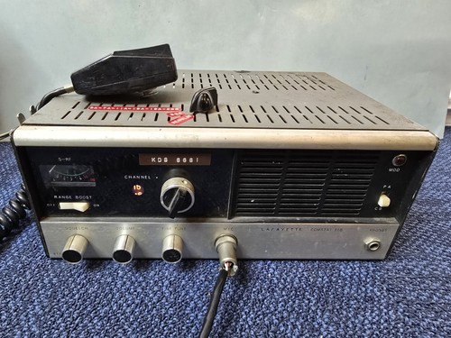 Vintage CB-Funkgerät Lafayette Comstat 25B 23 Kanal CB-Funkgerät | Powers On Works