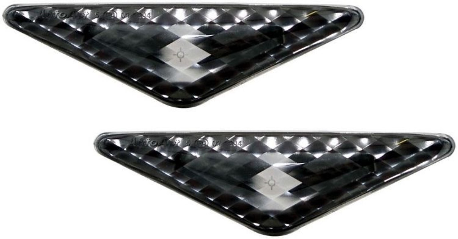 DIAMOND BLACK SIDE REPEATER INDICATORS - FITS FORD FOCUS MK1 (98-04)