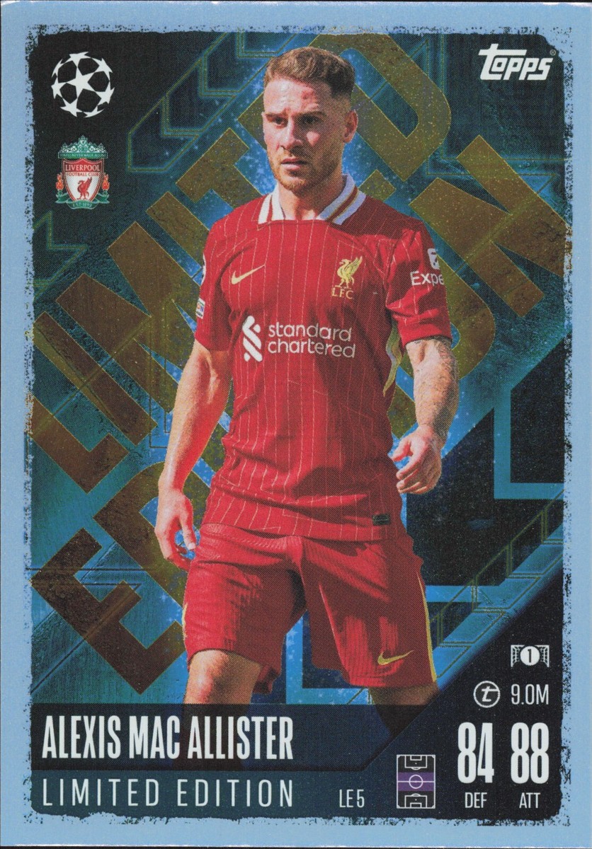 TOPPS MATCH ATTAX 2024-2025 24/25 ALEXIS MAC ALLISTER