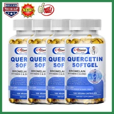 Quercetin with Bromelain & Zinc - Natural Immune Support Supplement 1000MG