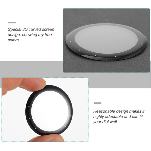 3 Pcs Self Adhesive Protective Film Watch Repair Protector Tempered Glass - Photo 12 sur 12