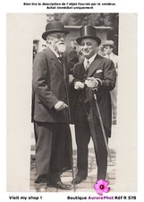 LOUIS LÉPINE ANCIEN PRÉFET DE POLICE & JEAN CHIAPPE EN 1933 -R578