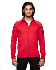 Marmot Men's Stretch Fleece Jacket Full Zip TEAM RED Jacket Style 80840 S-2XL