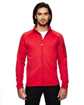 Marmot Men's Stretch Fleece Jacket Full Zip TEAM RED Jacket Style 80840 S-2XL