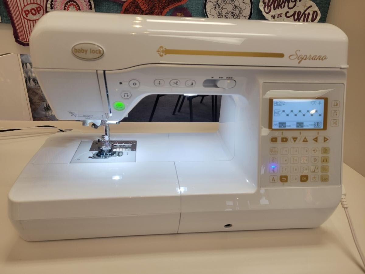NIB Baby Lock Soprano Sewing Machine eBay