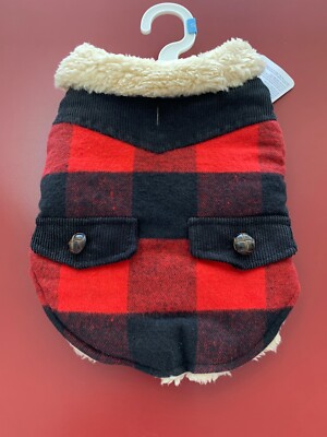 flannel dog jacket