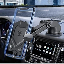 Manords Car Phone Dash Or Windshield Mount Holder  iPhone/Android