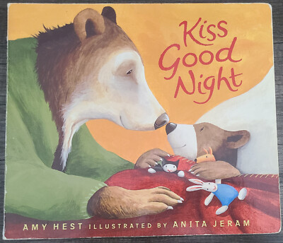 KISS GOOD NIGHT by Amy Hest & Anita Jeram (Hardcover 2002) Candlewick Press