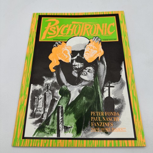 PSYCHOTRONIC Video Magazine #7 Fall 1990 Michael J. Weldon Cinephile Film Fan