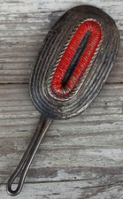 Tschako Nationale Pflaume Polizei Berlin Uniform Mütze Helm Original