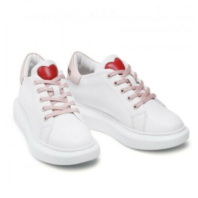 LOVE MOSCHINO Shoes Sneakers Woman Girl Shoes Running Heart